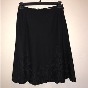 Talbot's Cut Out Detail Skirt